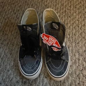 High top vans. Black/marshmallow. NWT. Size 6.5